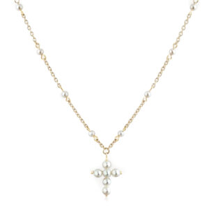 CHIARA-FERRAGNI-PERLA-J19AWC22-Κολιέ-Χρυσό-Με-Πέρλες